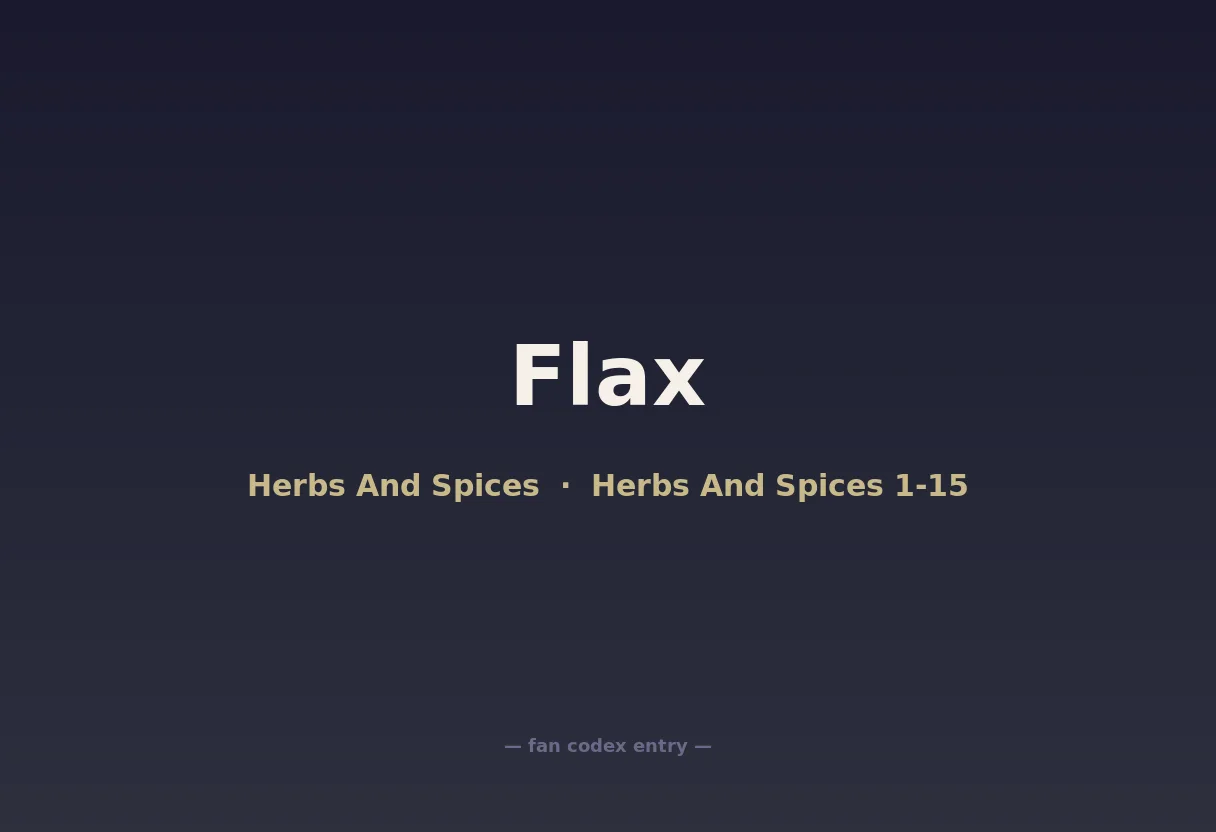 Flax