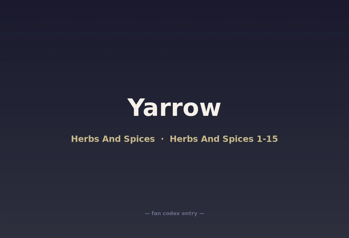 Yarrow